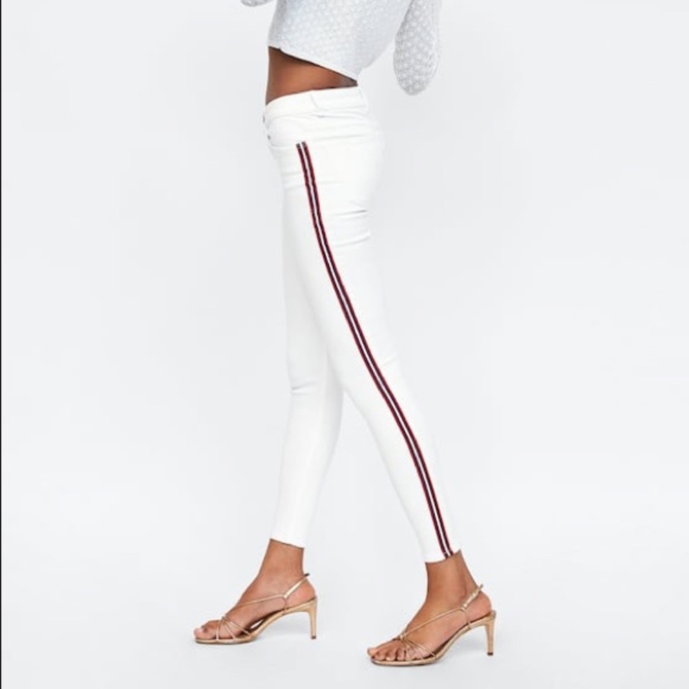 Jeans With Side Stripes